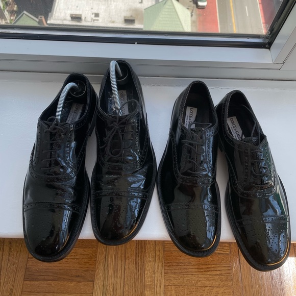 NWT❗️Dolce & Gabanna tuxedo wingtip Oxfords - Picture 5 of 9